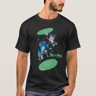 Camiseta RICK AND MORTY™ Salto del portal infectado