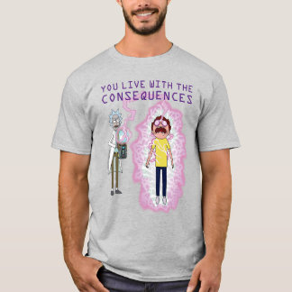 Camiseta RICK AND MORTY™ | Vives Con Las Consecuencias