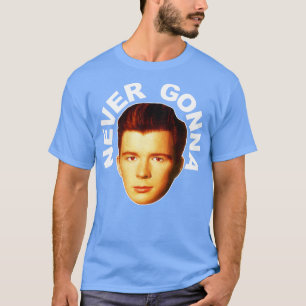 Camiseta Rick Astley Retro nunca rodará tributo a fans del 