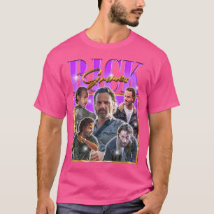 Camiseta Rick Grimes Retro Bootleg Retro Bootleg