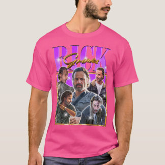 Camiseta Rick Grimes Retro Bootleg Retro Bootleg