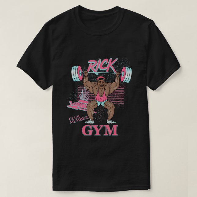 Camiseta Rick Gym T-Shirt (Diseño del anverso)