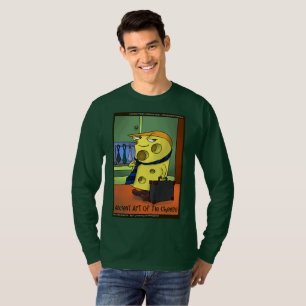 Camiseta Rick London Arte Antiguo De Corbata Queso Cómic