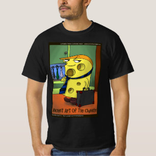 Camiseta Rick London Arte Antiguo De Corbata Queso Cómic