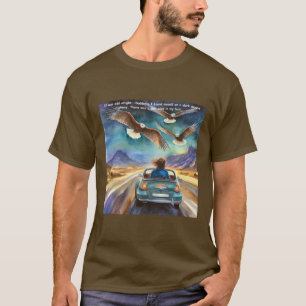 Camiseta Rick London conduciendo en la oscuridad cómic dive