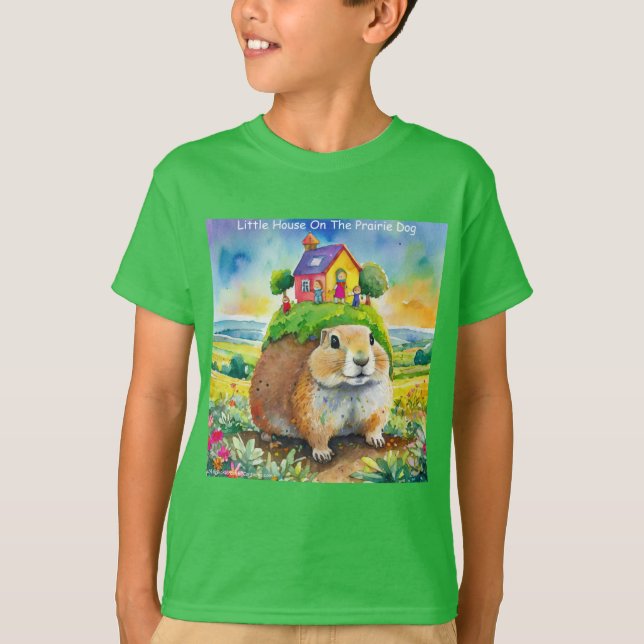 Camiseta Rick London Perro de la Pradera Vida Cómic  (Anverso)