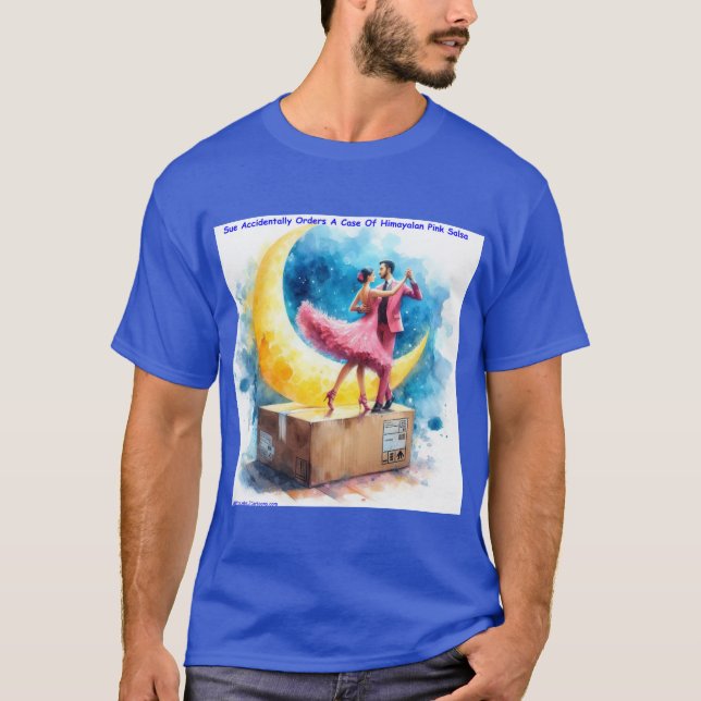 Camiseta Rick London Pink Himalayan Salsa Funny (Anverso)