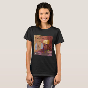 Camiseta Rick London Queso Divertido Baño Mujer Cómic