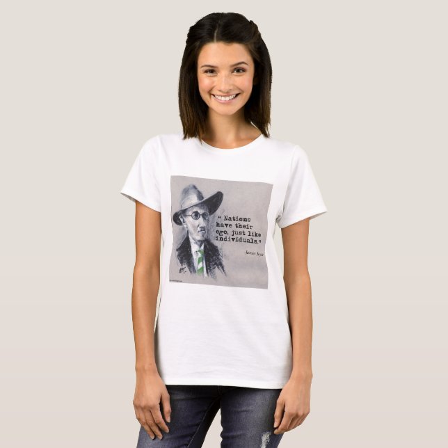 Camiseta Rick London y Tom Kerr James Joyce y Ego Cote (Anverso completo)