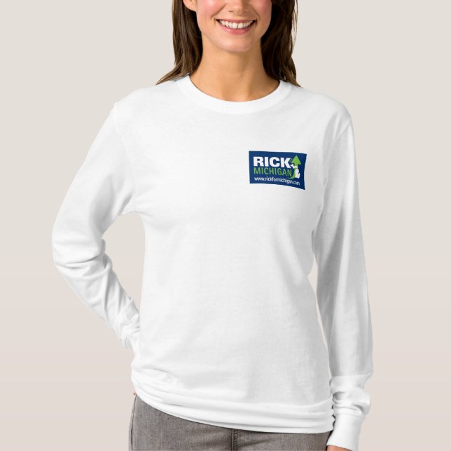 Camiseta Rick para Michigan (Anverso)