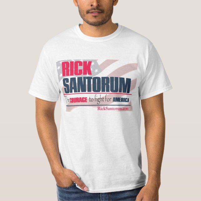 Camiseta Rick Santorum (Anverso)