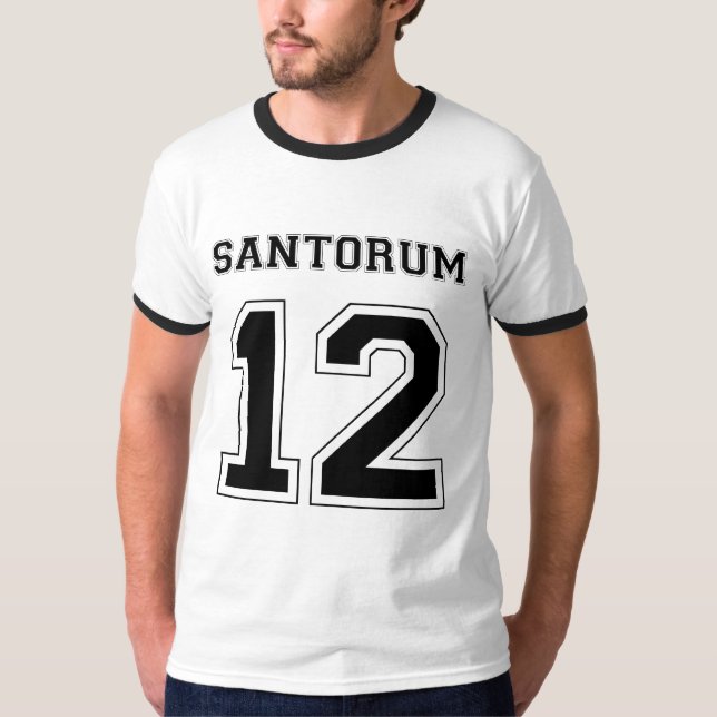 Camiseta Rick Santorum en 2012 (Anverso)