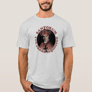 Camiseta Rick Santorum para el inquiridor magnífico