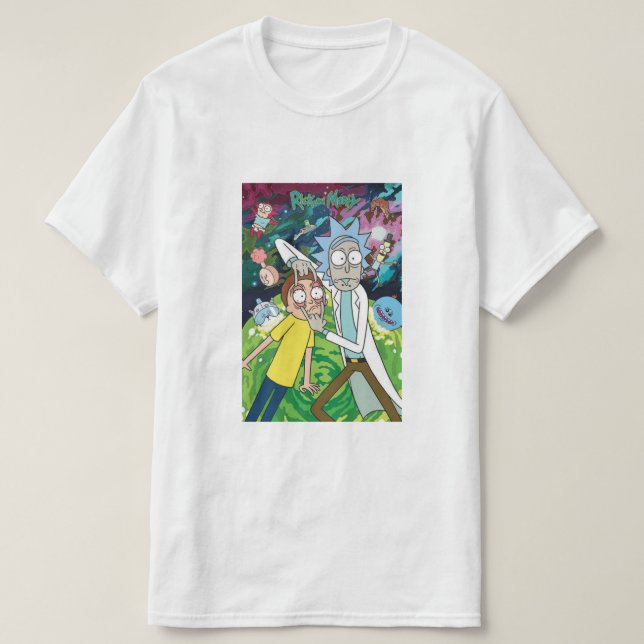 Camiseta Rick y Morty (Diseño del anverso)