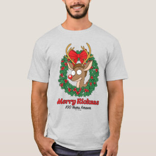 Camiseta Rick y Morty   Mortalidad de renos Merry Rickmas