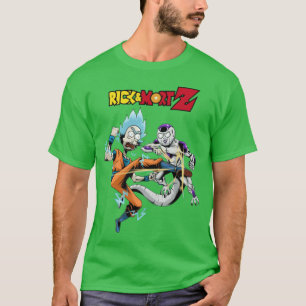 Camiseta Rick y Morty Z Batalla Super Saiyan