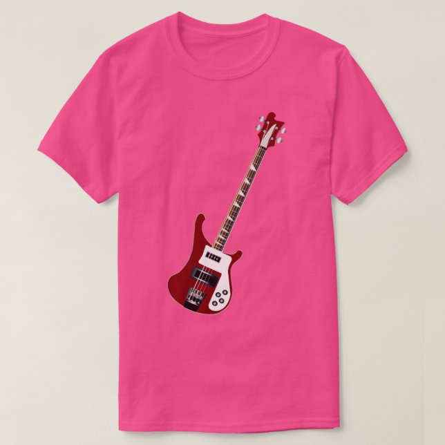 Camiseta Rickenbacker BASS Guitar (Diseño del anverso)