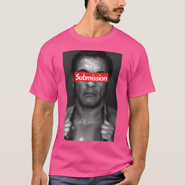 Camiseta Rickson Gracie Bjj brasileño Jiu-Jitsu (Anverso)