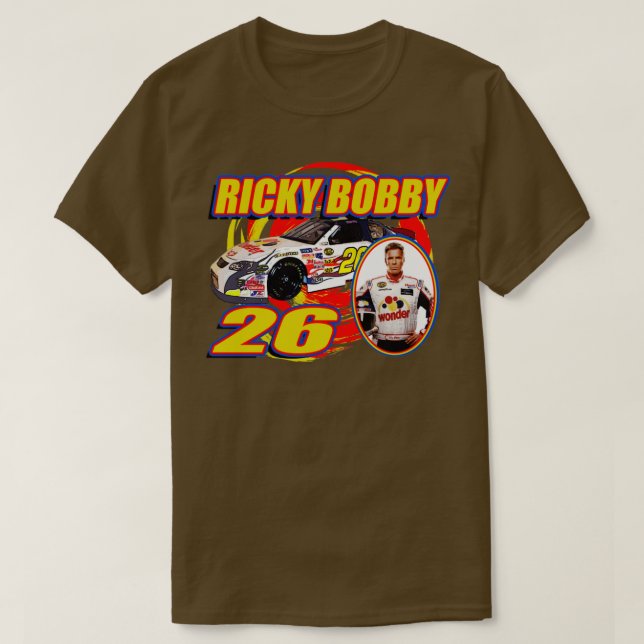 Camiseta Ricky Bobby (Diseño del anverso)