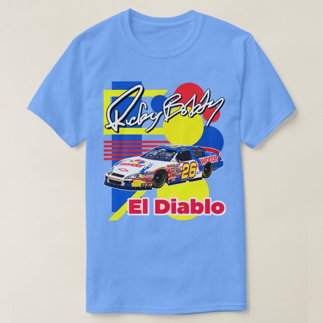 Camiseta Ricky Bobby Ricky Bobby El Diablo SHAKE Y BAKE (Diseño del anverso)