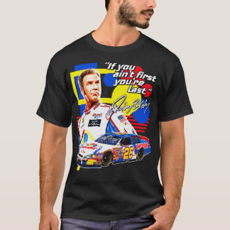 Camiseta Ricky Bobby Si Te Apuntas La Última Carreras De