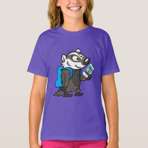 Camiseta Ricky Raccoon   Selfie de Boomer Badger