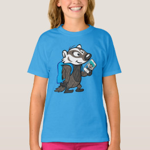 Camiseta Ricky Raccoon   Selfie de Boomer Badger