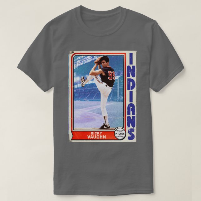 Camiseta Ricky Wild Vaughn Retro Trading d (Diseño del anverso)