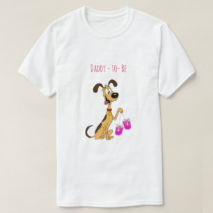 Camiseta Rico el perro Baby Shower Niño Papá próximo