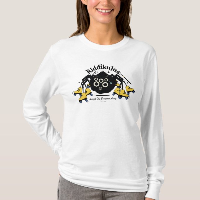 Camiseta Riddikulus - Haz que los Boggarts se rían (Anverso)