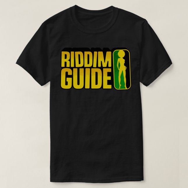Camiseta Riddim Guide Pegatina (Diseño del anverso)