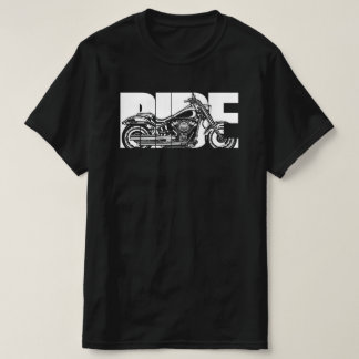 Camiseta Ride Bold - Regalo de motociclismo retro