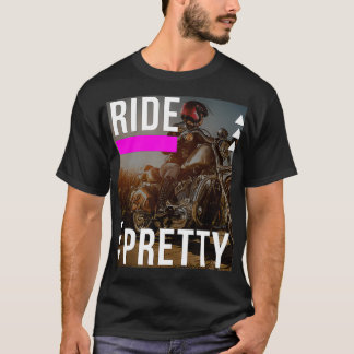 Camiseta Ride Bonito Lady Biker Lover2
