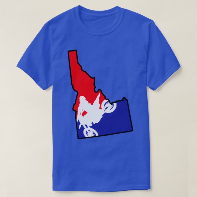Camiseta Ride Idaho Moto (Diseño del anverso)