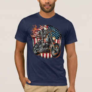 Camiseta Ride libre, quemar brillante y brillante pañal pat