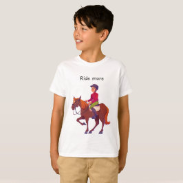 Camiseta Ride more boy