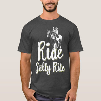 Camiseta Ride Sally Ride Western Cowgirl