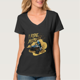 Camiseta Ride Sucio De Cuatro Riders Atv Deportes Extremos 