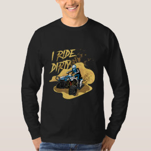 Camiseta Ride Sucio De Cuatro Riders Atv Deportes Extremos