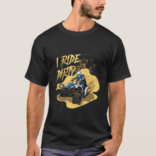 Camiseta Ride Sucio De Cuatro Riders Atv Deportes Extremos 