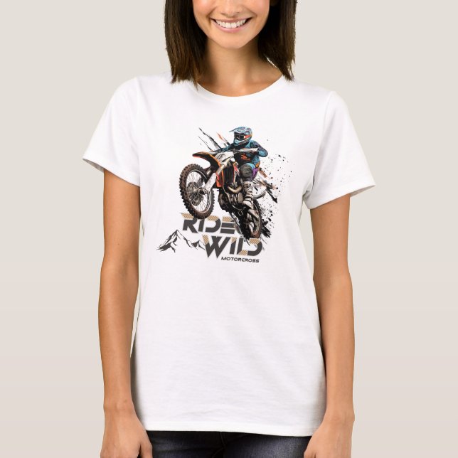 Camiseta Ride Wild | Mujeres (Anverso)