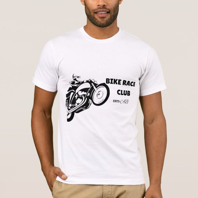 Camiseta Ride with Soul – Bike Lover Logo Design (Anverso)