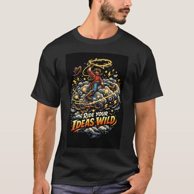 Camiseta Ride your Ideas Wild (Anverso)