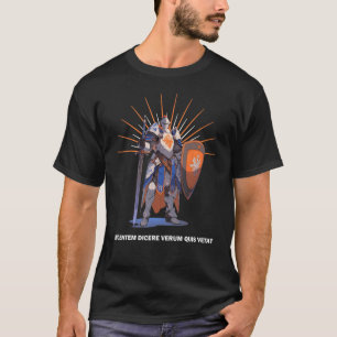 Camiseta RIDENTEM DICERE VERUM QUIS VETAT Caballeros Templa