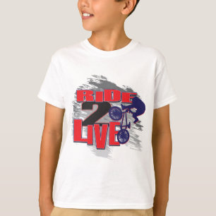 Camiseta Rider BMX Ride 2 Live