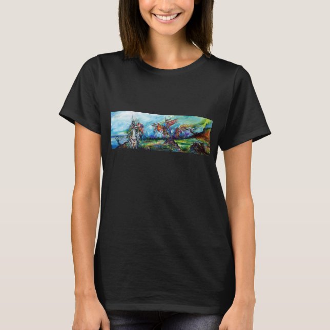 Camiseta RIDERS EN LA TORMENTA Caballeros Medievales (Anverso)
