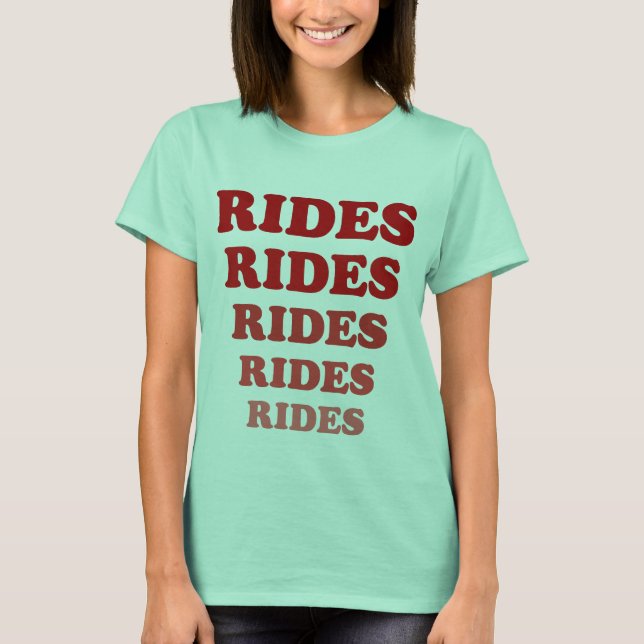 CAMISETA RIDES (Anverso)