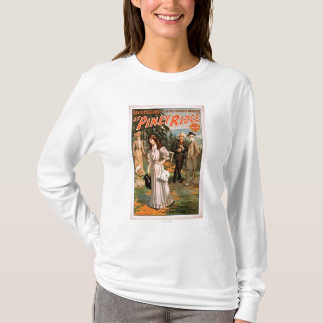 Camiseta Ridge penoso "Idyl de las montañas de Tennessee " (Anverso)