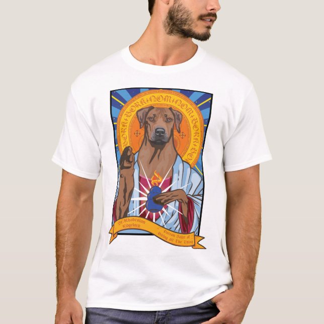 Camiseta Ridgeback de Saint Rhodesian (Anverso)