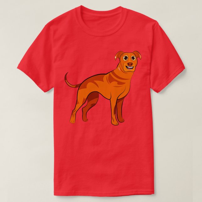 Camiseta Ridgeback Dog Rhodesia (Diseño del anverso)